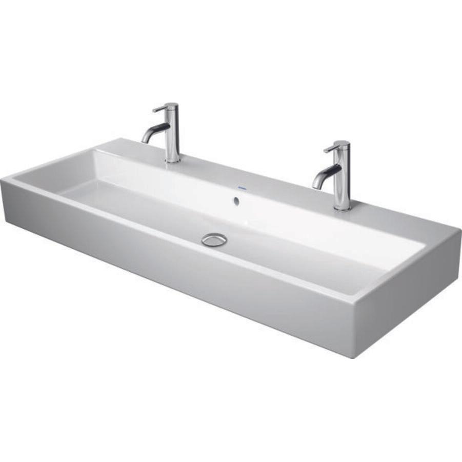 Duravit, Waschbecken, Waschtisch VERO AIR m HLB 2 HL 1200x470mm m Überlauf weiss WG (470 mm, 1200 mm)