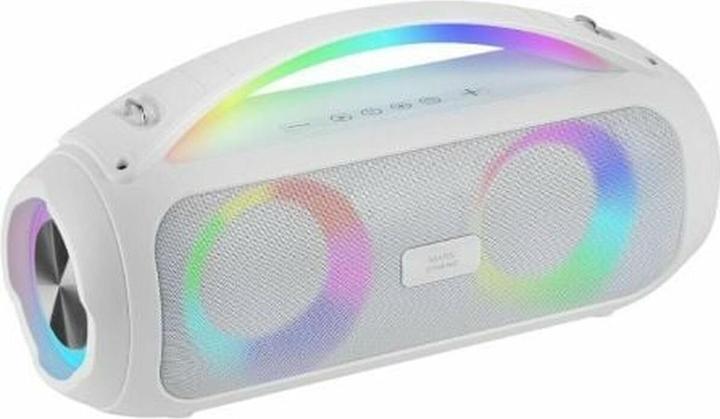 Actual product image Mars Gaming Enceintes Nomade Bluetooth Ms-Pulse RGB (Blanc) (8 h, Electrical connection)