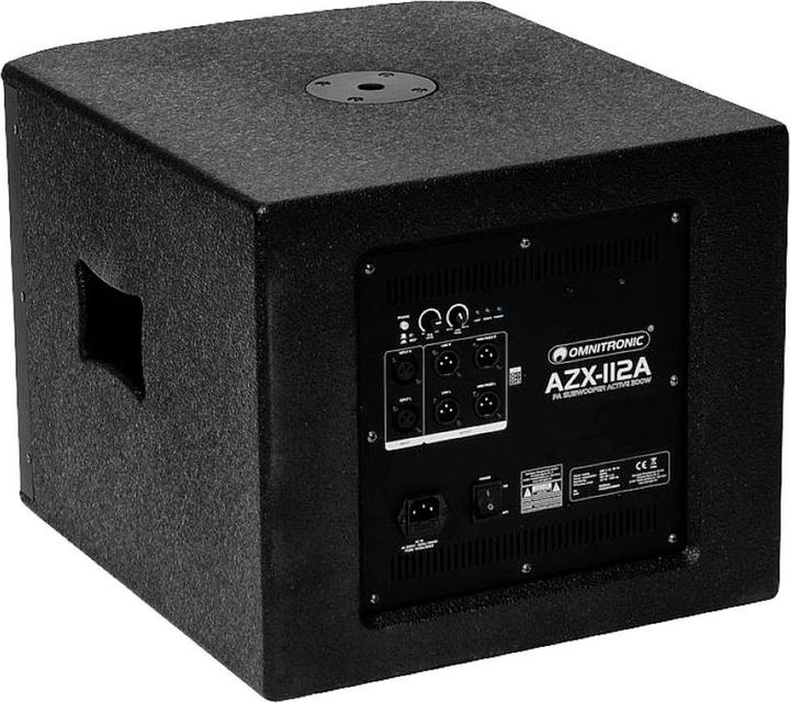 Produktbild Omnitronic AZX-112A PA-Subwoofer aktiv 300W (Aktiv, 1x 300 W)