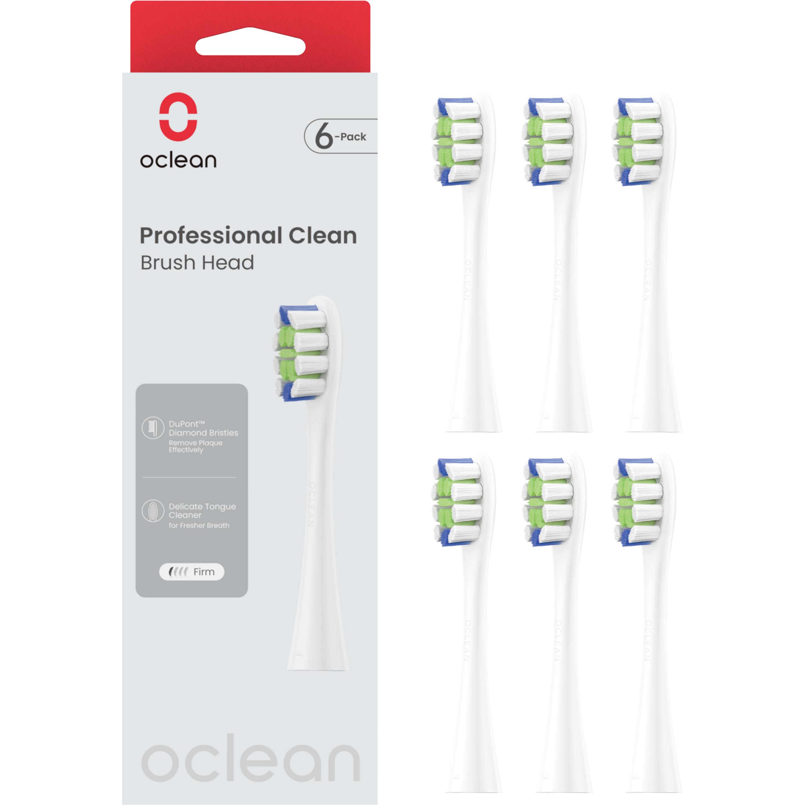 Oclean, Zahnbürstenkopf, Professional clean (6 x)