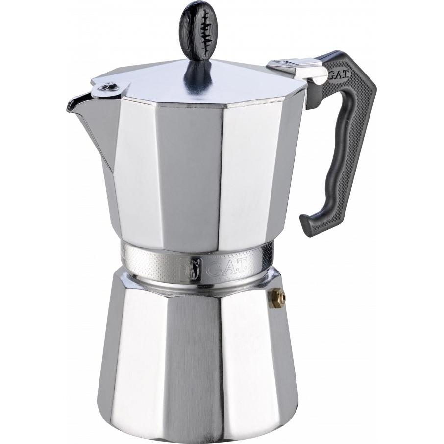 G.A.T. Caffettiera espresso, per 6 tazze, Lady Oro, Caffettiera moka