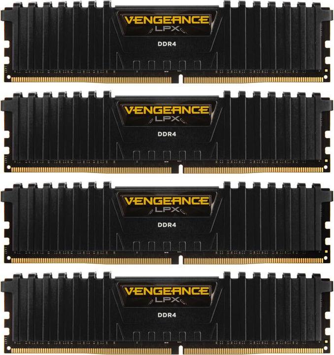 Actual product image Corsair Vengeance LPX (4 x 16GB, 3200 MHz, DDR4-RAM, DIMM)
