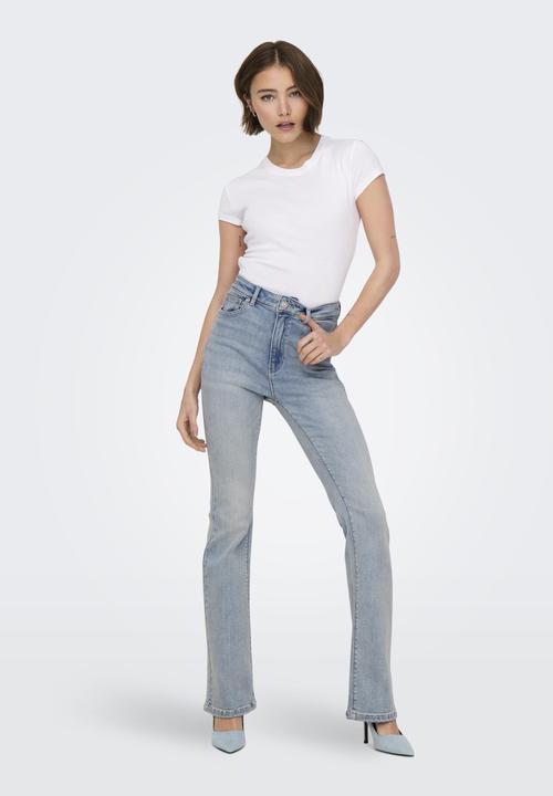 Image du produit Only ONLMILA Hohe Taille Ausgestellt Jeans Flared fit jeans (W30/L32)