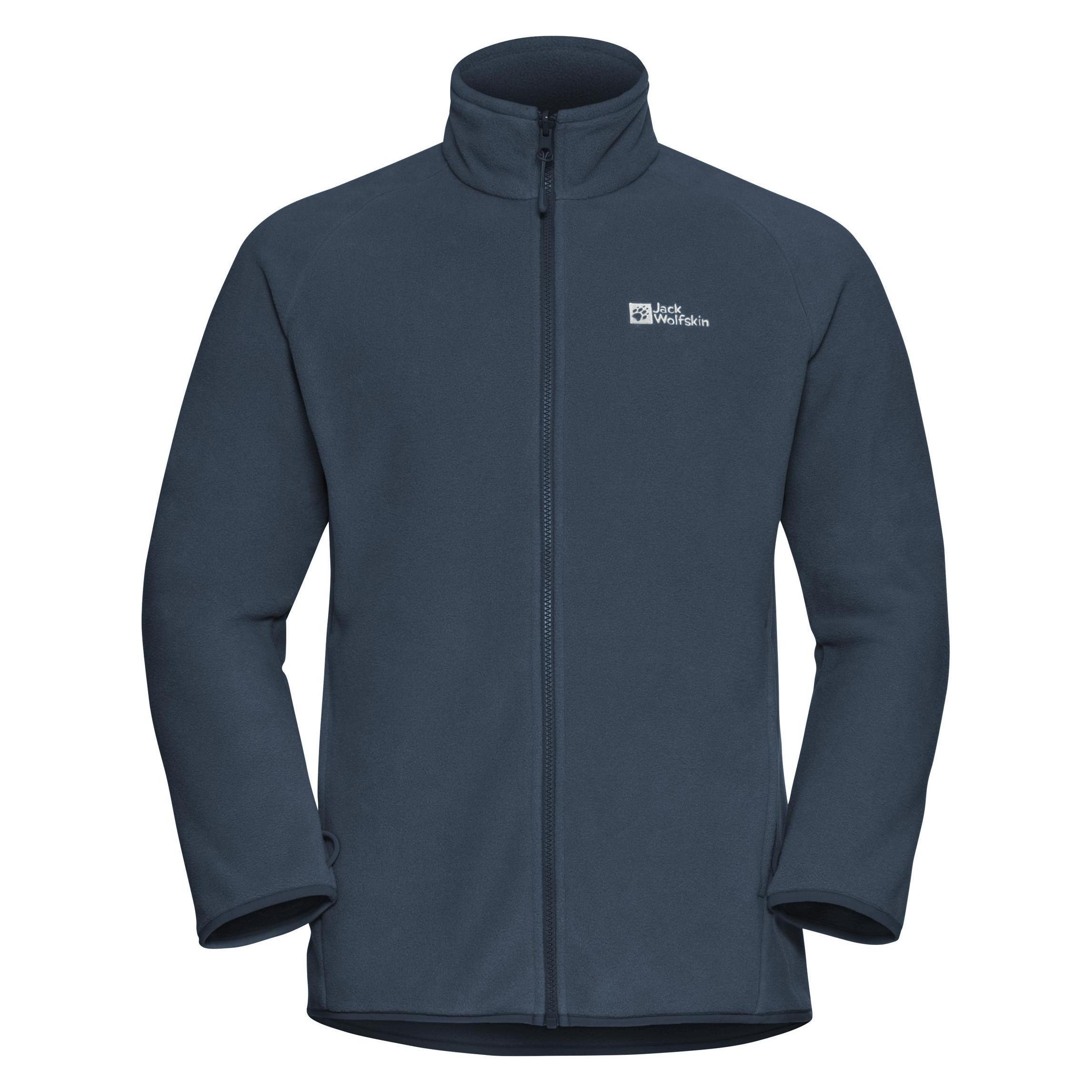 Jack Wolfskin, Herren, Outdoorjacken, Waldsteig Fz M (L), Blau, L