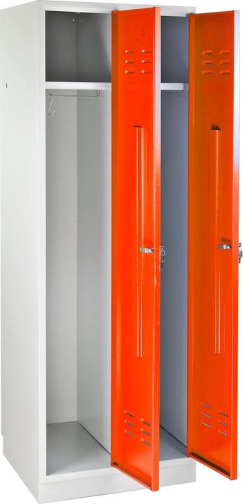 Light grey (RAL 7035), Orange (RAL 2008)