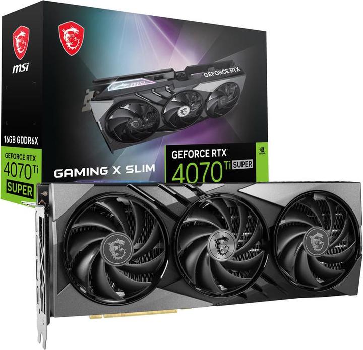 Immagine prodotto MSI GeForce RTX 4070 Ti SUPER 16G GAMING X S (16 GB)