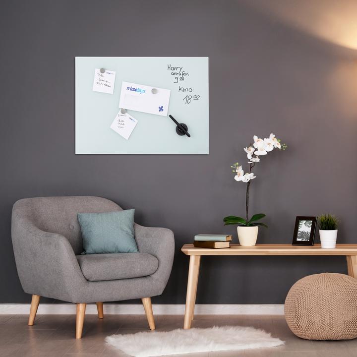 Immagine prodotto Relaxdays Glas-Magnetboard (80 x 0,4 x 50 cm)