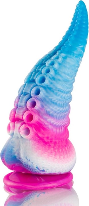 Actual product image Epic Scylla Blue Tentacle Dildo, Large Size