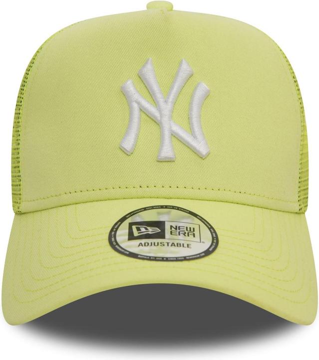 Actual product image New Era A-Frame Trucker Cap - New York Yankees green pastel