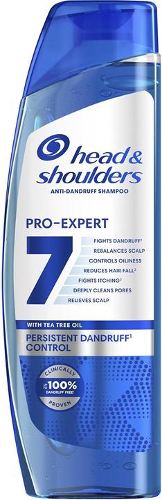 Actual product image Head & Shoulders Pro-Expert 7 Tea Tree Oil Shampoo - Maximum Anti-Dandruff Effect (Liquid shampoo, 250 ml)