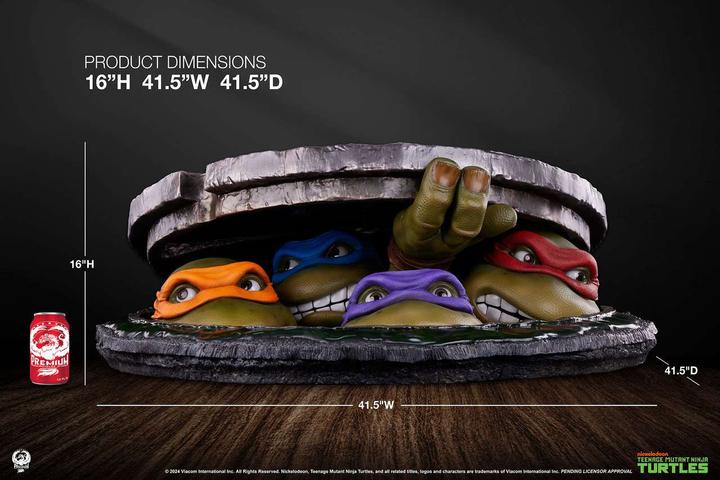 Produktbild PCS Tortues Ninja diorama 1/1 Underground 41 cm