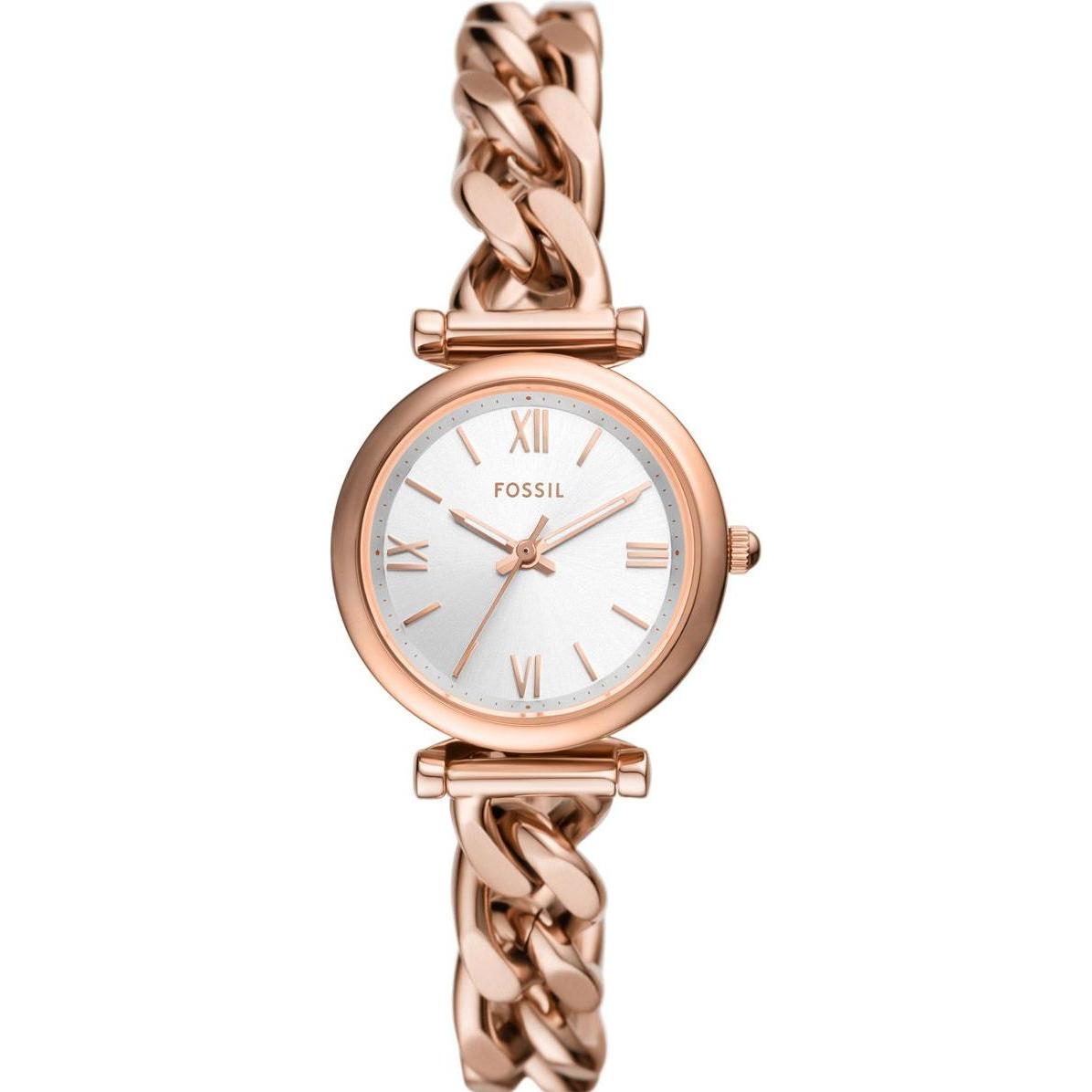 Fossil Donna Oro Logio Da Polso, Carlie, (Orologio Da Polso Analogico, 28 Mm)