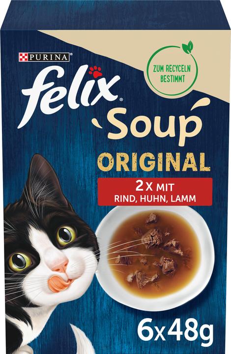 Image du produit Felix Soup Sélection de la Campagne (Adulte, 6 pcs, 288 g)