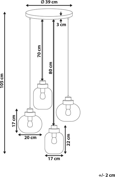 Valori nutrizionali e ingredienti Beliani Zayande (E27)