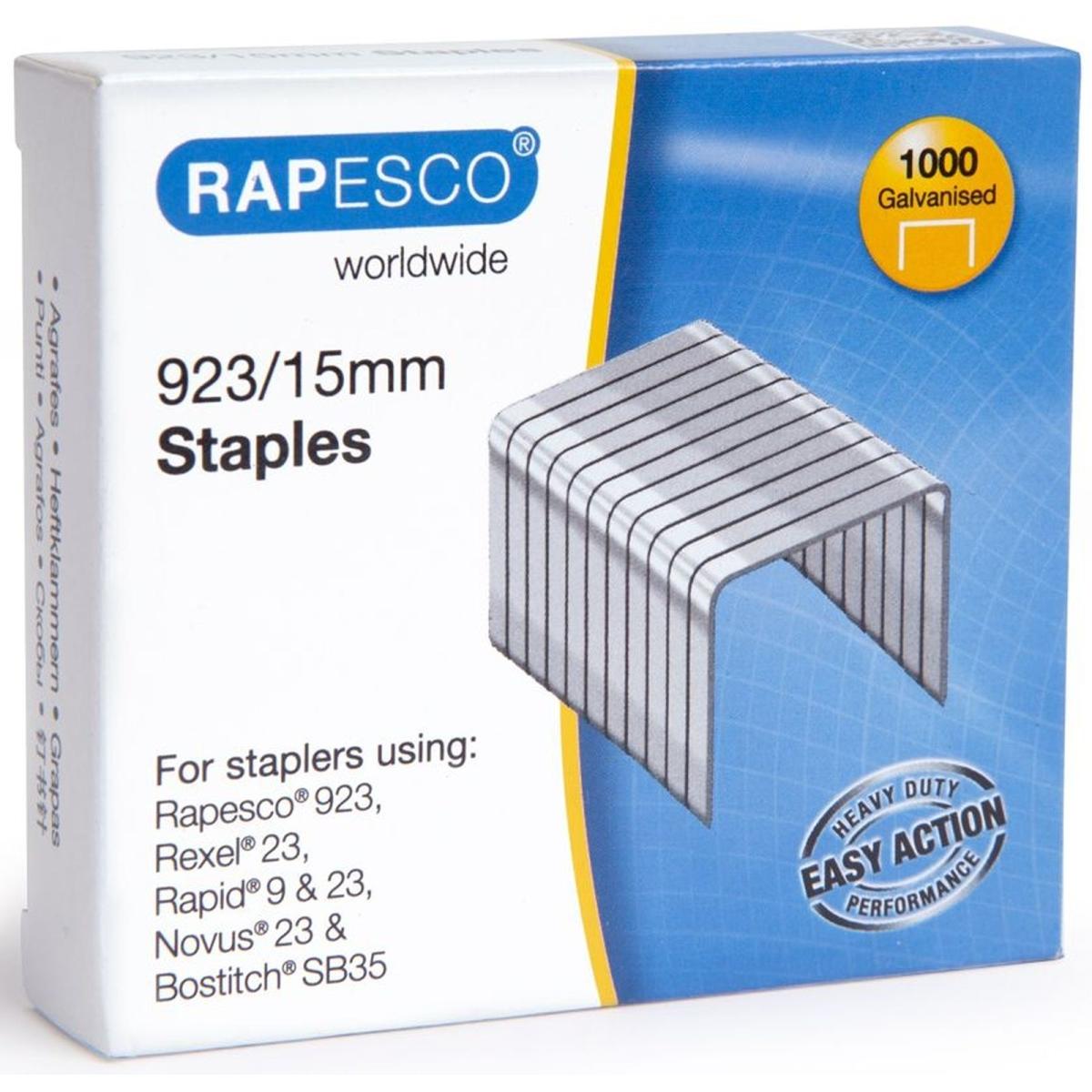 Rapesco, Büroklammer, Heftklammern (1000 x)