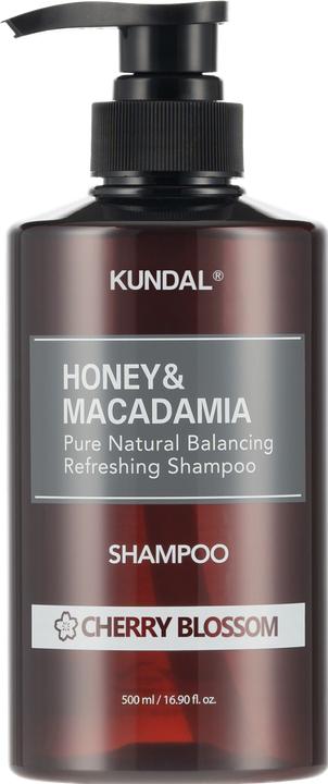 Produktbild Kundal Nature Shampoo 500ml Cherry Blossom (500 ml, Flüssiges Shampoo)