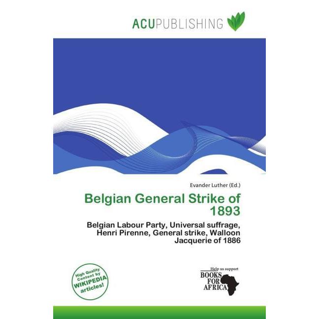 Thumbnail - Belgian General Strike of 1893, Fachbücher von Evander Luther