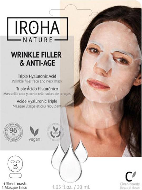 Produktbild Iroha Nature Tissue Face & Neck Mask (18 ml)