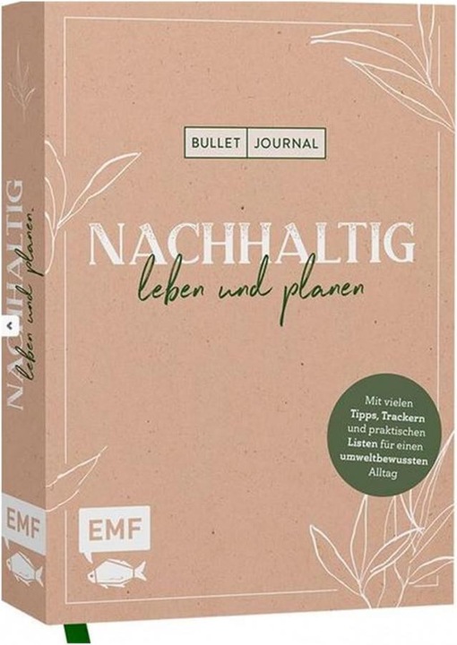 Produktbild Bullet Journal – Nachhaltig leben und planen (21.6 x 15.3 cm, Harter Einband)