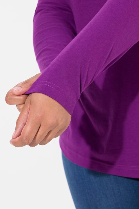 Immagine prodotto Ulla Popken Maglia dolcevita dal taglio aderente con maniche lunghe (46, 48)