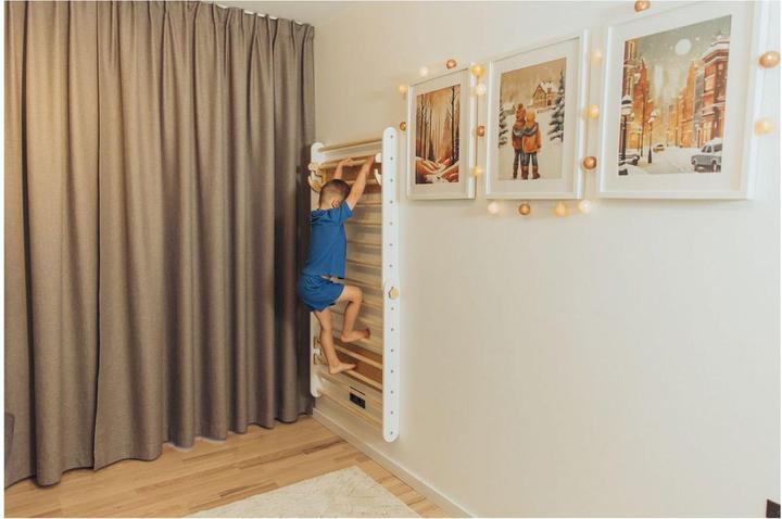 Actual product image Duck Woodworks Climbing triangle wall set