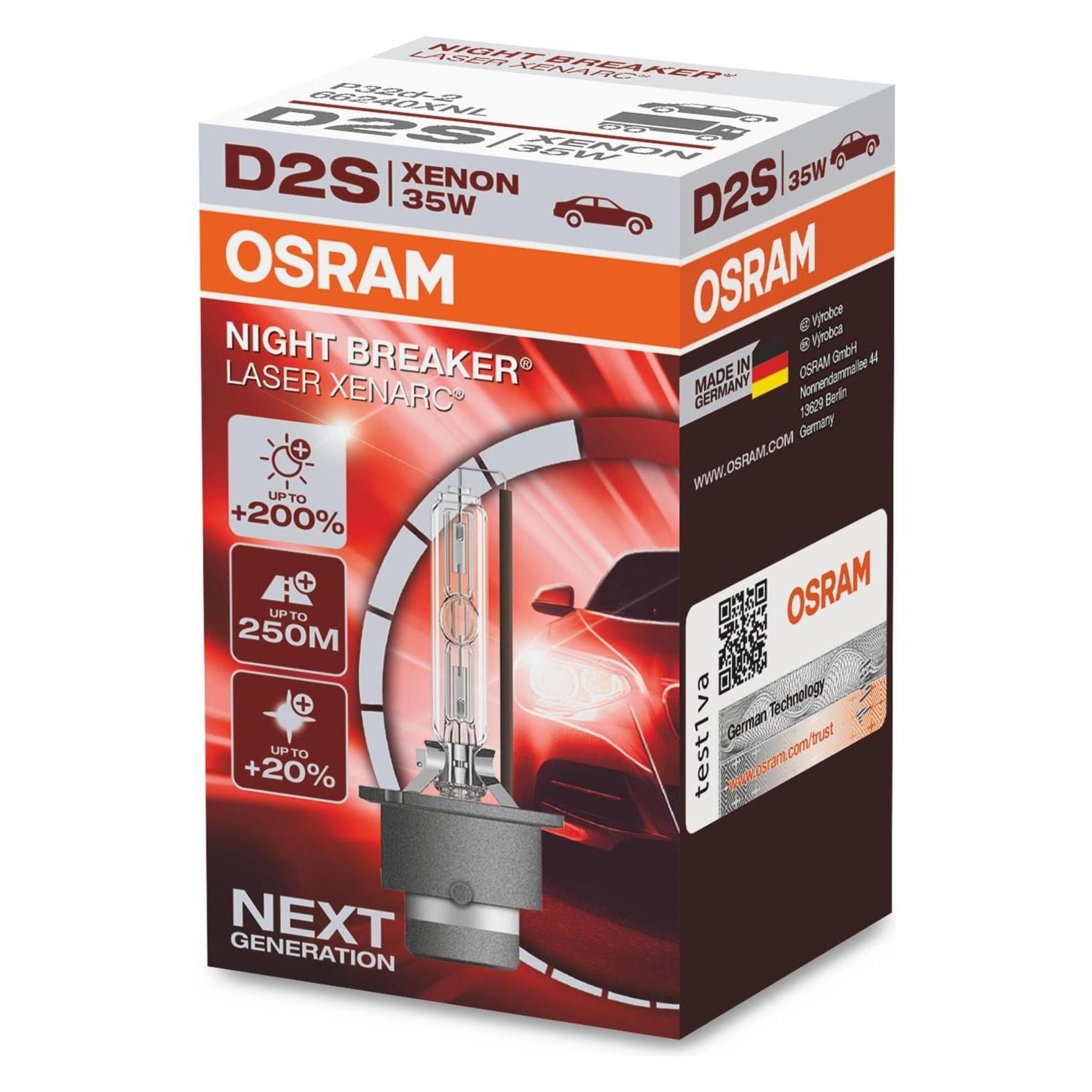 Lampadine Xenon H4 Osram Cool Blue Boost 5500K - 62193CBB