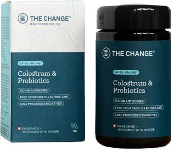 Actual product image BE THE CHANGE Colostrum & Probiotics (120 Piece, Capsules, 44 g)
