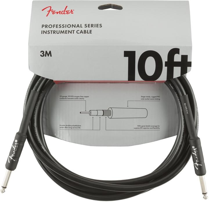 Actual product image Fender Professional Series Instrument Cable (3 m)
