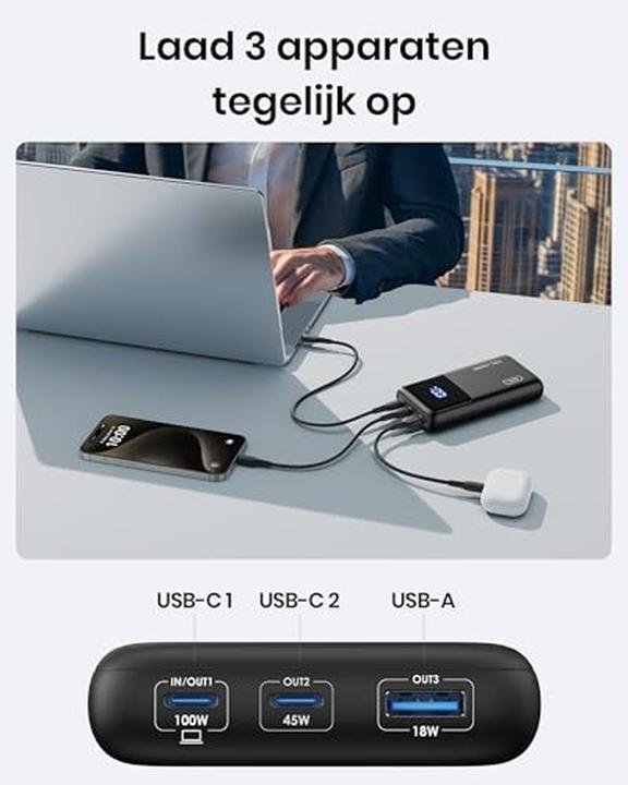 Immagine prodotto INIU BI-B63 (25000 mAh, 65 W, 65 Wh)