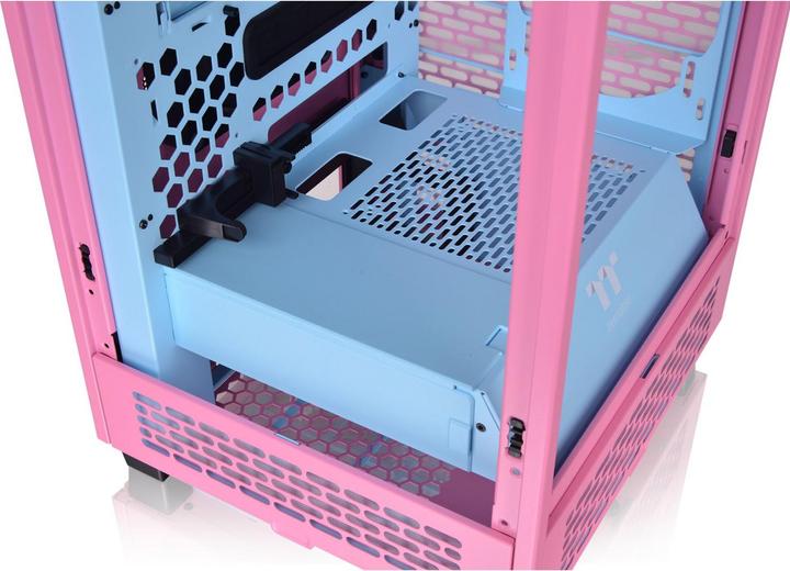 Actual product image Thermaltake The Tower 200 Bubble Pink (Mini-ITX)