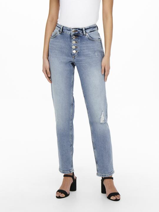 Actual product image Only ONLBobby Life Mid Ankle Straight Fit Jeans (W25/L32)