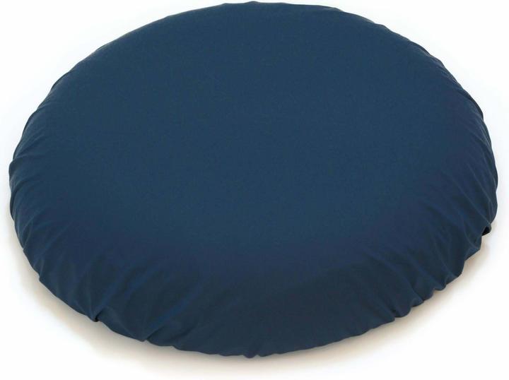 Sissel Cushion cover Sit Ring round/oval polyurethane, blue (42 x 48 cm)