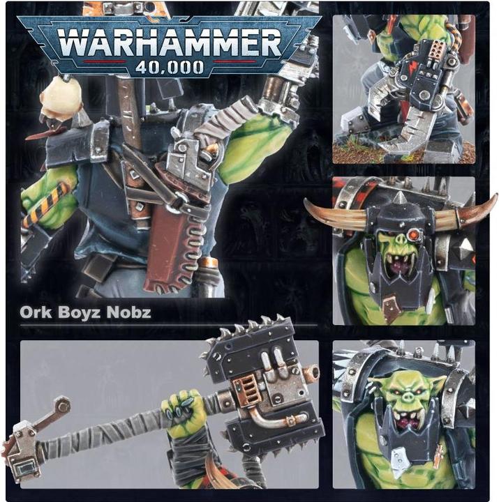 Actual product image Games Workshop Warhammer 40k Orcs: Combat Patrol (Plastic)
