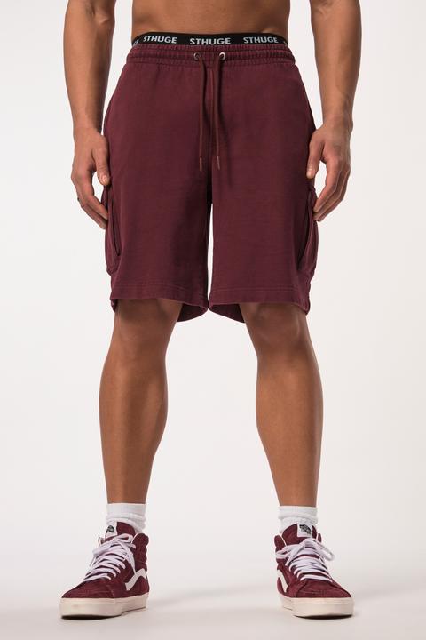 Image du produit Sthuge Bermuda cargo en molleton, avec taille élastique. Coupe Relaxed Fit. Jusqu'au 8XL. (7XL)