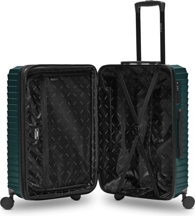Actual product image Redolz Essentials 18 4 Rollen Kofferset 3-teilig mit Dehnfalte (226 l)