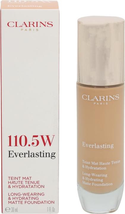 Actual product image Clarins Everlasting Foundation (No. 110.5W Tawny)