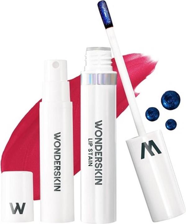 Actual product image Wonderskin Wonder Blading Lip Stain Kit First Kiss Cranberry