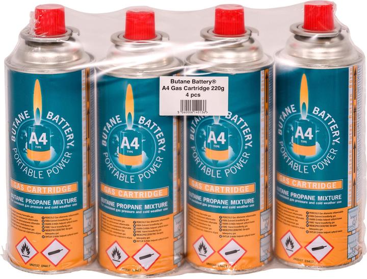 Produktbild Gaskartuschen, 4er-Set