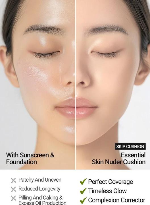 Actual product image Jung Saem Mool Essential Skin Nuder Cushion (Light Medium)