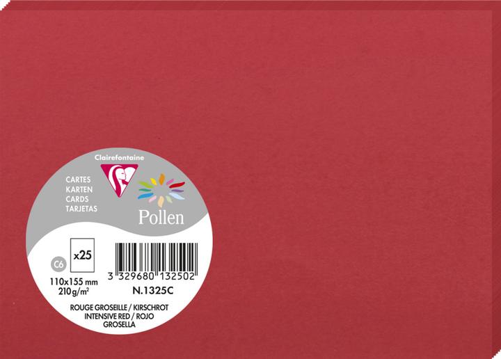 Produktbild Pollen Karten (210 g/m², 25 x, 110 x 155 mm)