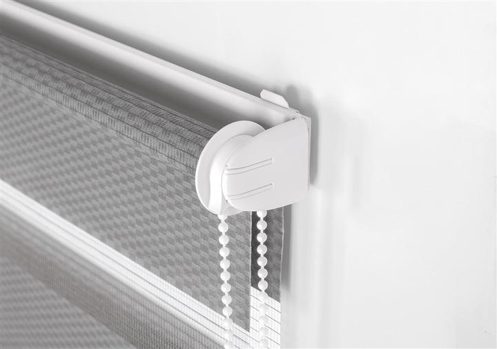 Actual product image Domoletti ROLLER BLIND RATTAN D/N 160X230 GREY (160 x 230 cm)