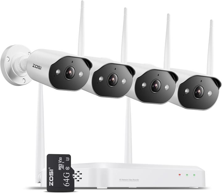 Actual product image Zosi 2K 3MP WiFi 6 Überwachungskamera-Set (8-teilig) (2560 x 1440 Pixels)