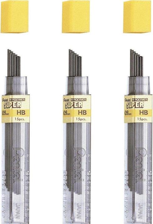 Immagine prodotto Pentel Ricariche 0,9 mm (12 pz., 0.90 mm, HB)