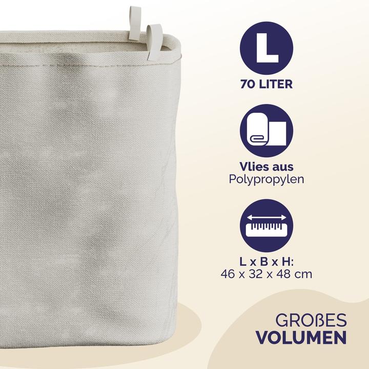 Actual product image Casaria Laundry basket (62 l)