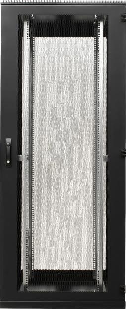 Produktbild EFB Elektronik 19 inch server cabinet black 42U 800X1200 RAL9005 IP20 completely pre-assembled 1000KG load (42 HE, 19 Zoll Rack)