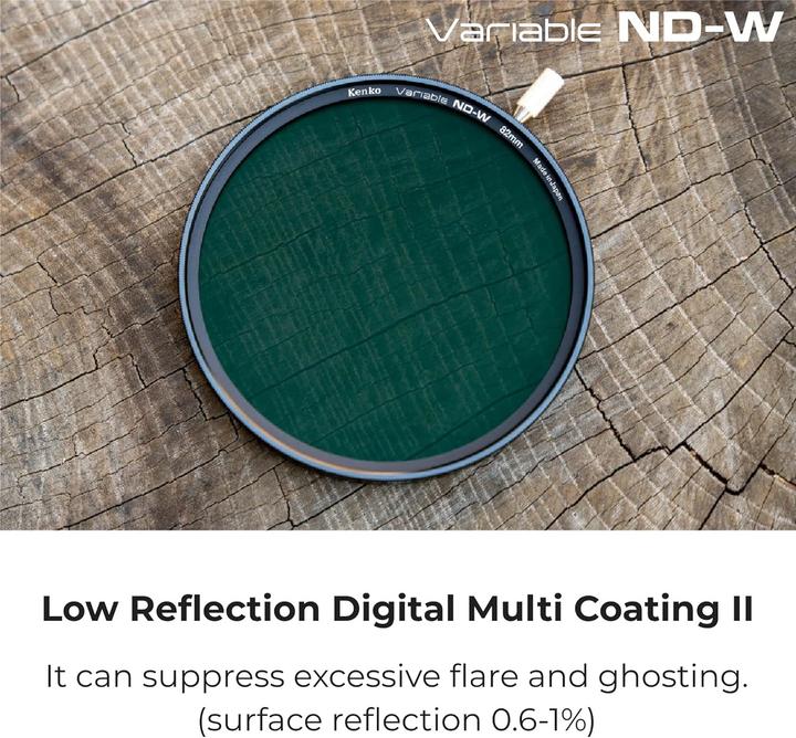 Actual product image Kenko Variable ND Filter (82 mm, Neutral density filter)