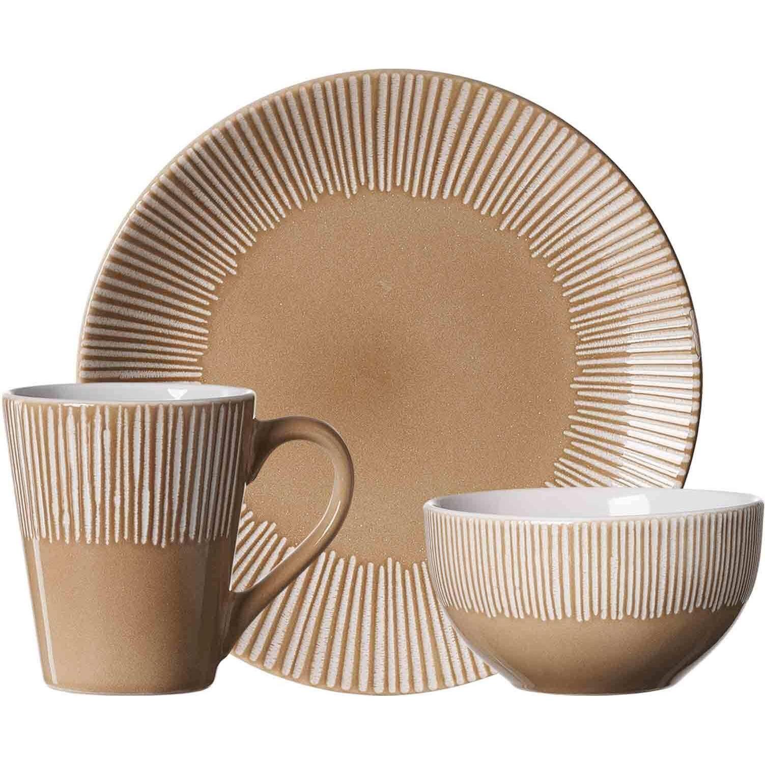 Ritzenhoff & Breker, Geschirrset, Banda Frühstücks-Set (18 Stück)
