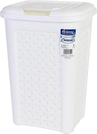 Tontarelli poubelle 10 l arianna blanc (10 l)