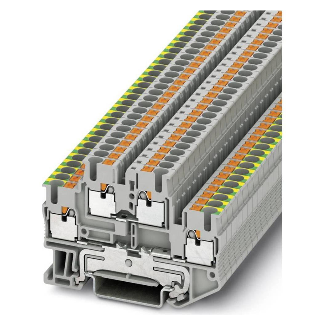 Phoenix Contact Grigio Phoenix Pttb 2.5-Pe/L - 5,2 Mm - 68 Mm - 500 V, Accessori Di Elettronica + Alloggiamento,