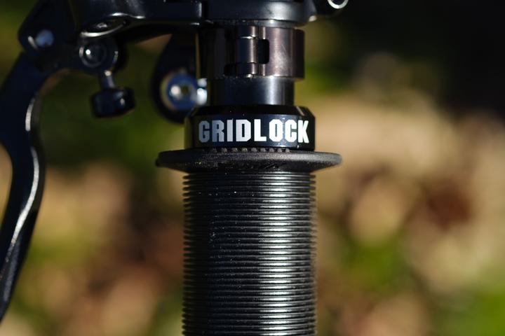 Image du produit DMR Gridlock Griff, Flansch, 140/34mm, blue